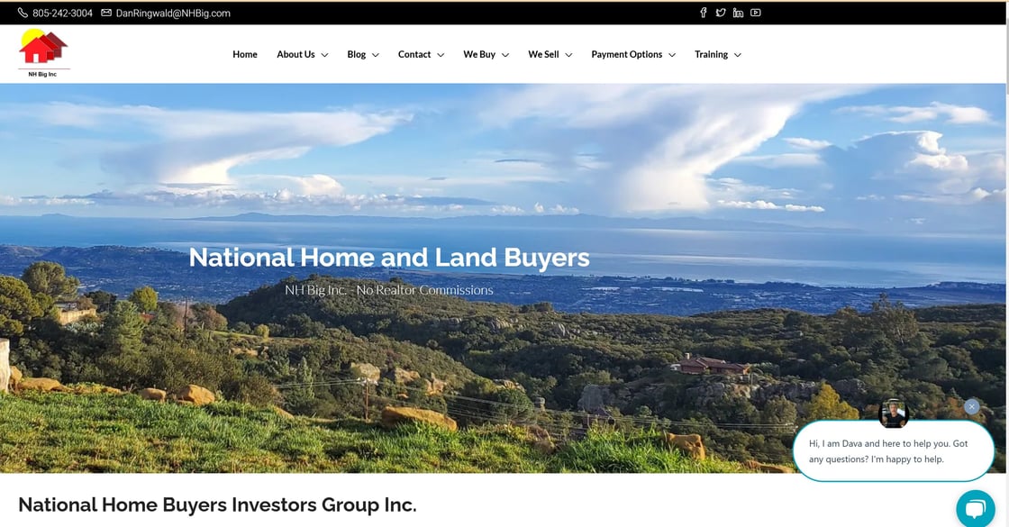 NH Big Inc website
